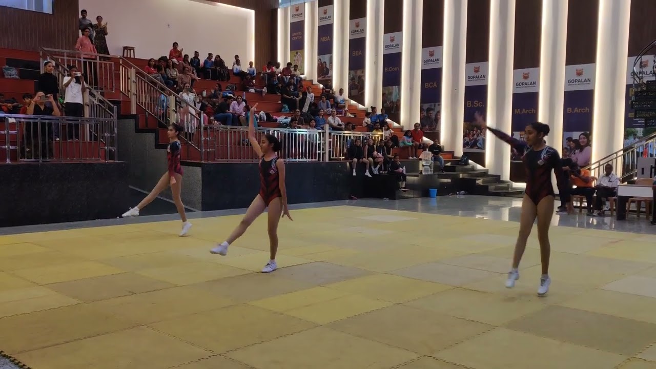 Aerobic Gymnastic U14 Trio - Manaswi,Nishka & Anagha 