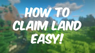 How to Claim Land on Valatic SMP Minecraft Server! (Java + Bedrock)