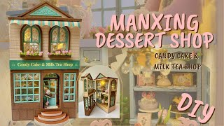 DIY Manxing Dessert Shop // Miniature Dollhouse Kit #miniature #relaxing #diy