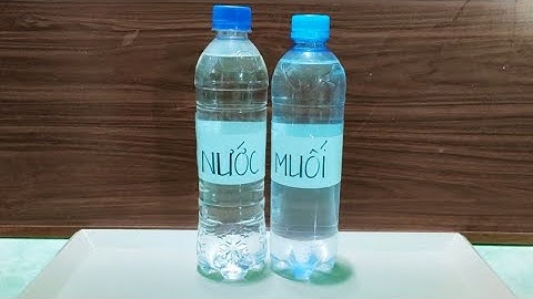 Cách làm Nước Muối Súc Miệng - cách pha nước muối sát khuẩn tại nhà