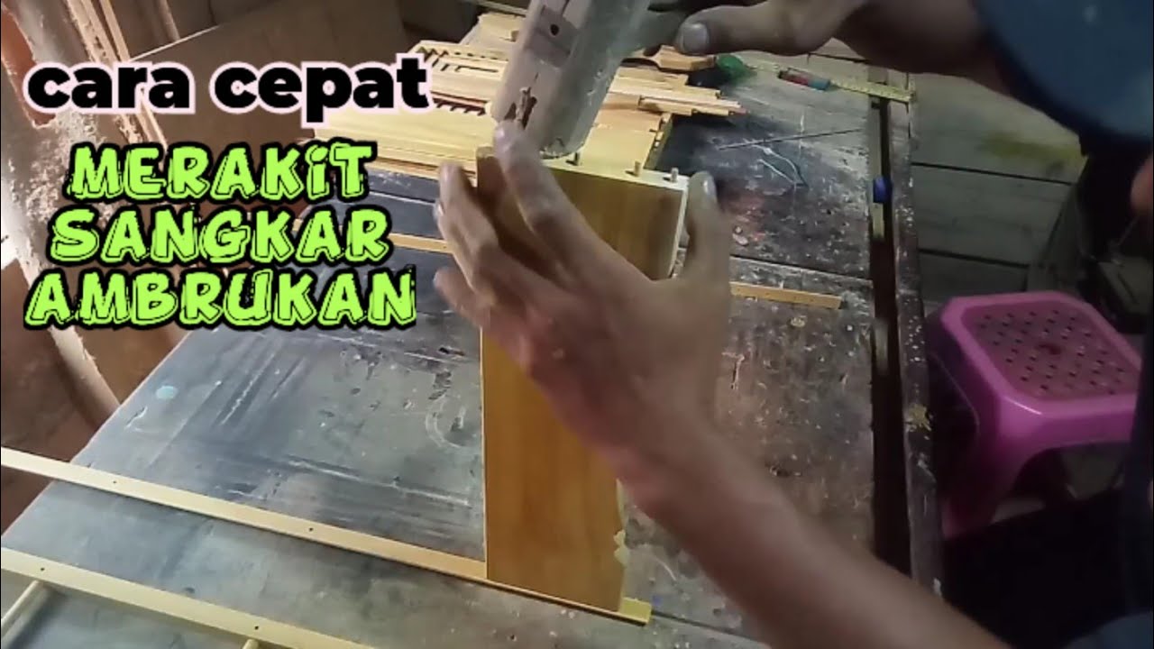 cara tercepat merakit sangkar ambrukan TOTAL