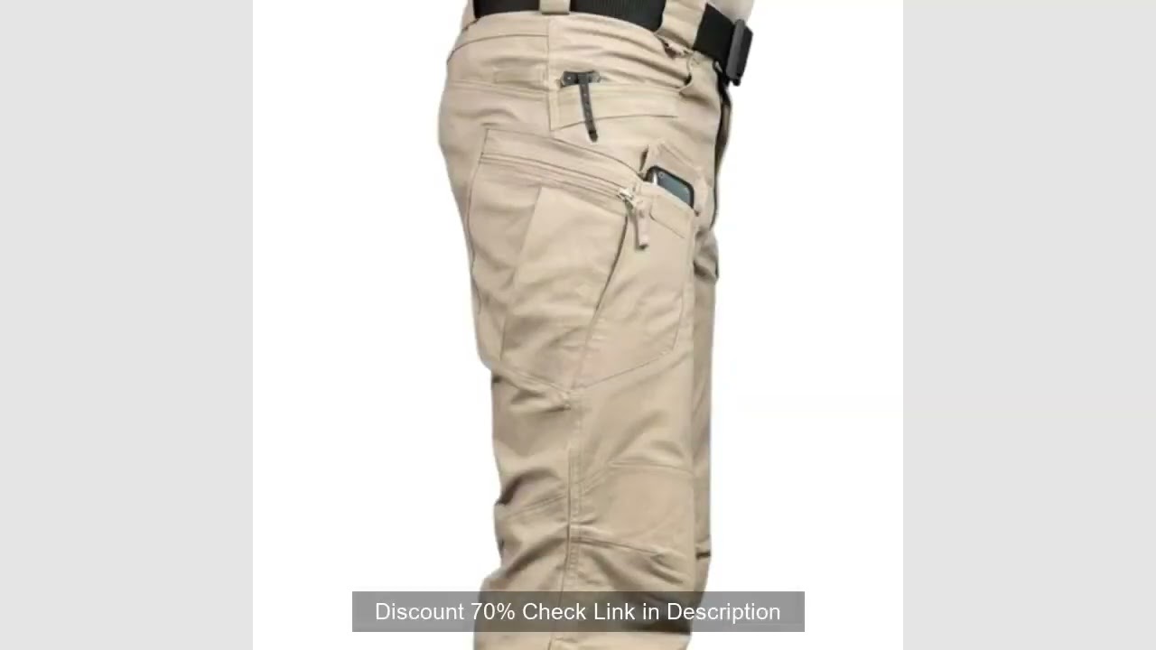 Men's Tactical Cargo Pants Classic Outdoor Hiking Trekking Men Tactical Joggers Pants Military Multi