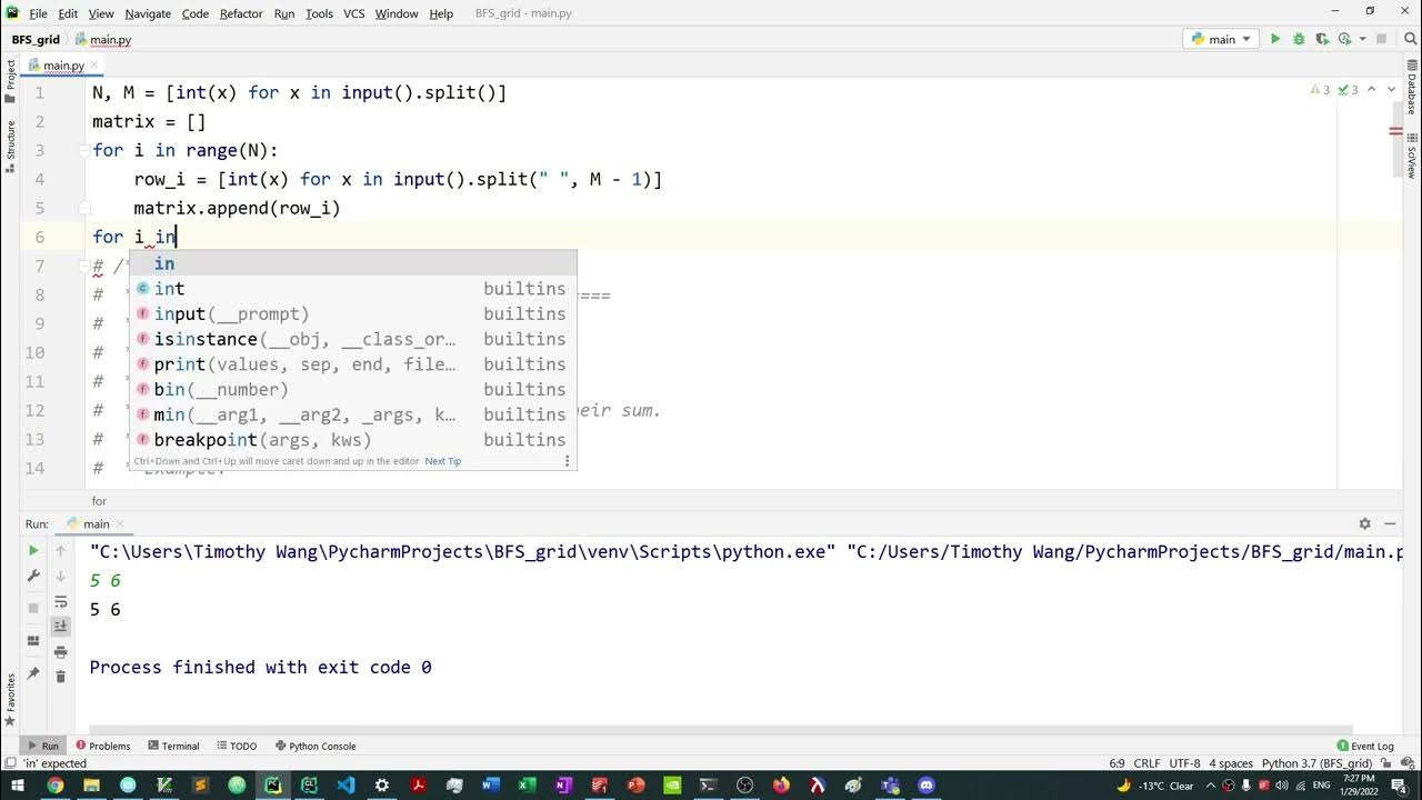 How to do input for Python in CCC ( Canadian Computing Competition ...