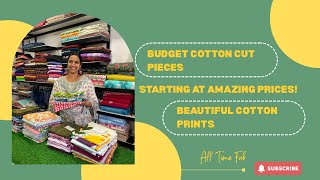 Budget-Friendly Cotton Cut Piece Collection | Beautiful Printed Cotton Fabrics | Best for Daily Wear