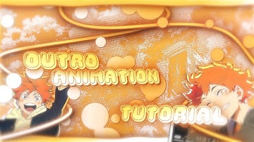 Smooth Outro Animation | After Effects Tutorial ( Free Pf )