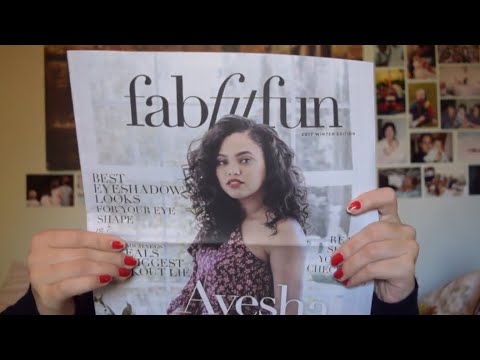 Asmr | FabFitFun Subscription Box Un-Boxing