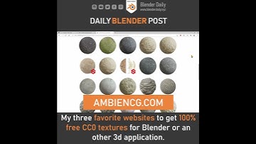 Best 100% Free Texture Websites for Blender!