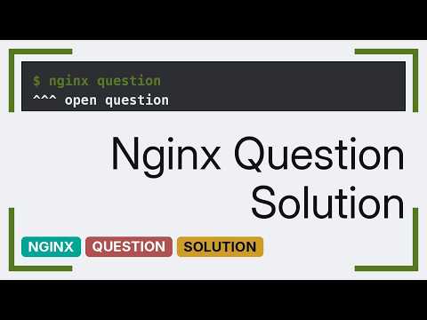 Unix & Linux: Why does nginx starts process as root? (4 Solutions!!)