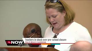 Teachers in shock over pre-school closure