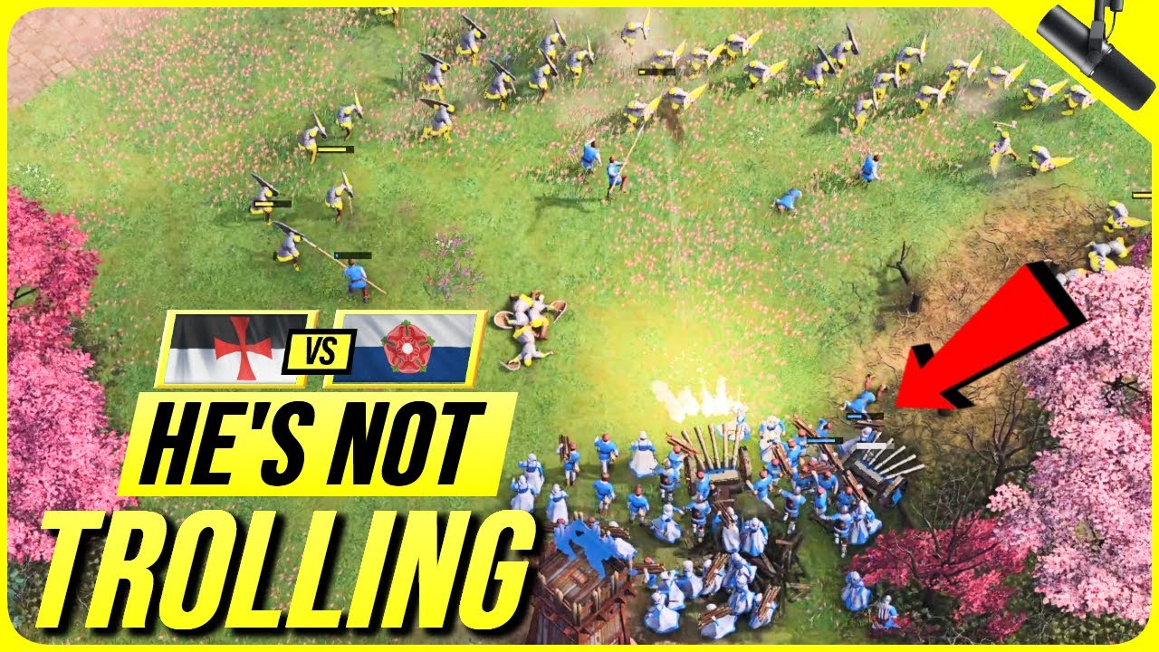 Genuinely The Sickest AoE4 Strategy I've Ever Seen