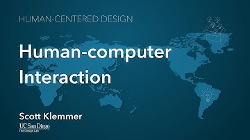 Lecture 1.2.1 Human Computer Interaction