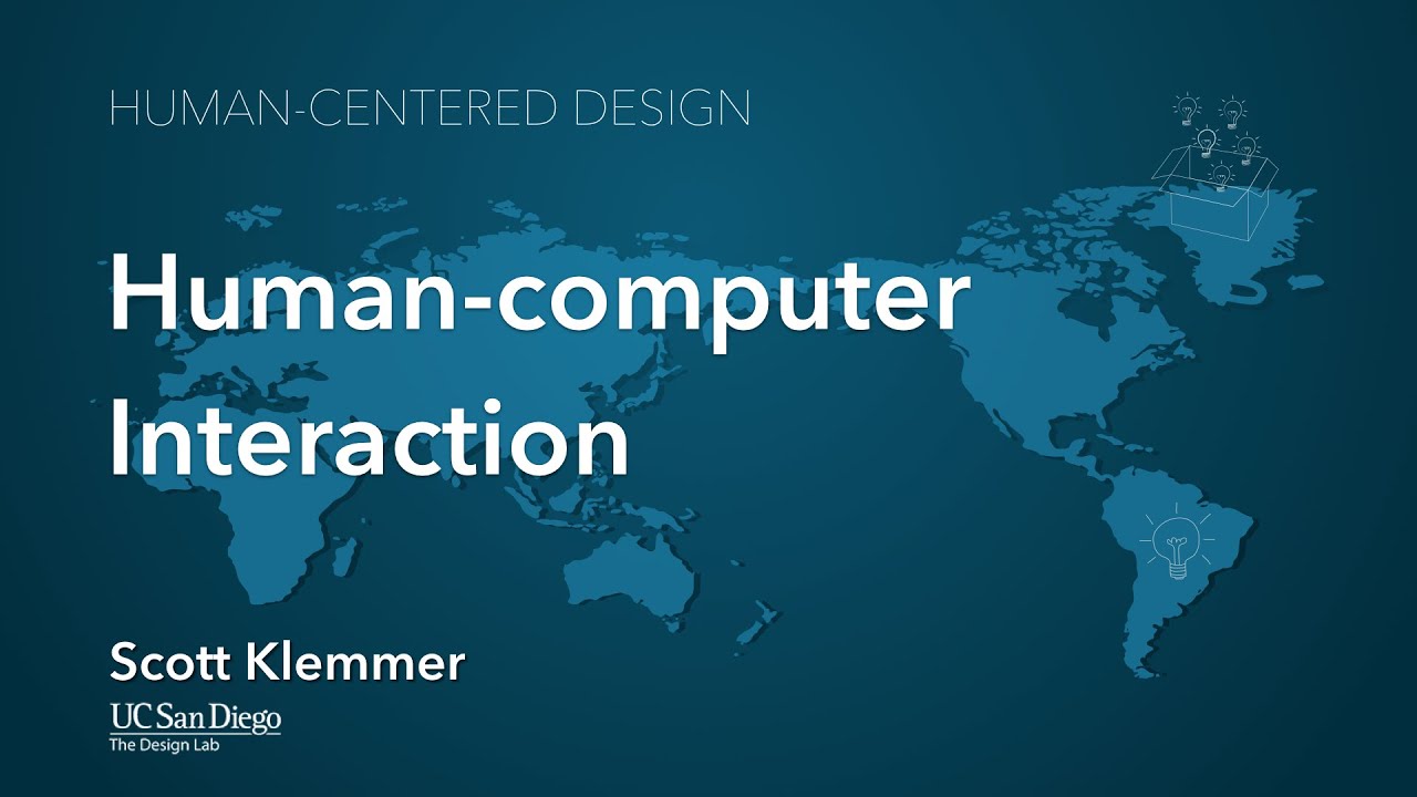 Lecture 1.2.1 Human Computer Interaction - YouTube