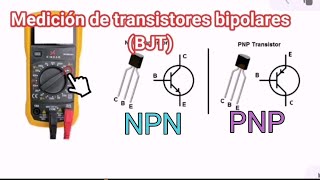Cómo medir transistores bipolares correctamente NPN y PNP Cómo medir transistores bipolares correctamente NPN y PNP