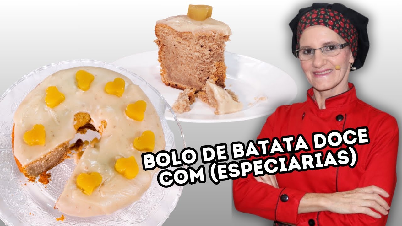NÃO FAÇA OUTRO BOLO DE BATATA DOCE COM ESPECIARIAS ANTES DE VER ESSA RECEITA!