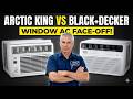 System Pro Window AC Setup: Arctic King vs Black+Decker
