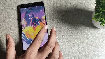 How to change font size in Oneplus 3T, font size mobile setting