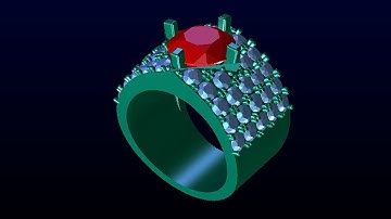 How to Design Ring with Matrix 8 Jewelry 278 #umphumrin #jewelrydesign #trending