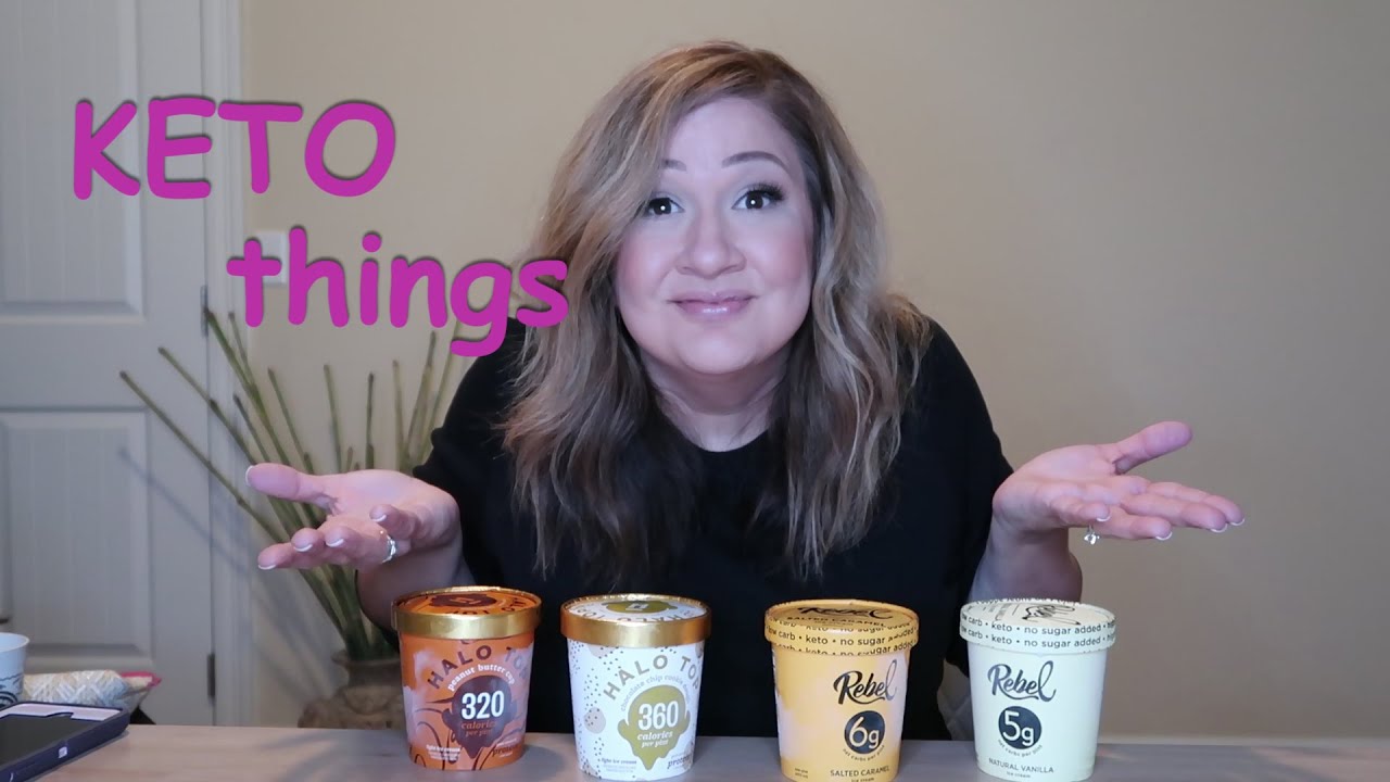 Halo Top VS Rebel Ice Cream! KETO THINGS YouTube