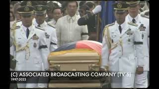 LUPANG HINIRANG - Arrival honours for the late Diosdado Macapagal (excerpts)