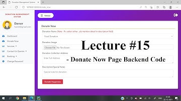 #15 Python Django Project || Donation Management System || Hindi