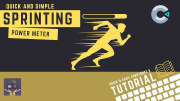How to add a power meter to your sprinting mechanic - Construct 3 Tutorial