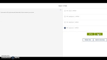 Summary Test modulo 2 de python