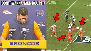 Russell Wilson’s Future In Denver Looks To Be Over After This 1 Play (Avoids Reporters Question)