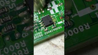 IC REPLACED! TV MOTHERBOARD FIX 🔧⚡👀#shortsfeed #shortvideo #repair #shorts