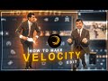 Full velocity edit tutorial on alight motion