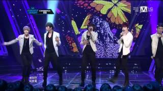 120105 M.CountDown Teen Top- Teen Top+Girl friend+ Crazy (ComeBack Stage)