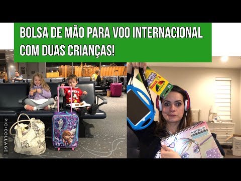 Vídeo: O que levar na bagagem de mão ao viajar com crianças
