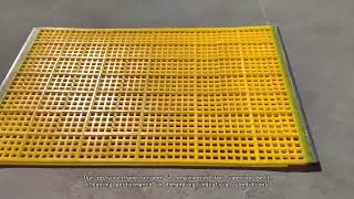 polyurethane screen panel sample available direct factory