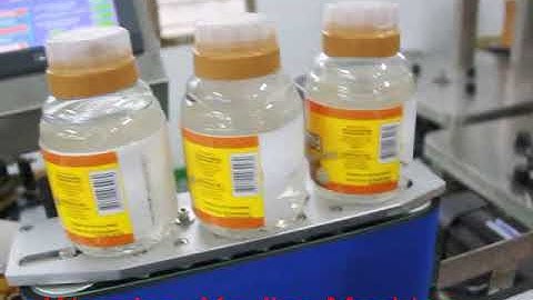 MT-200 Round bottle labeling machine with priting