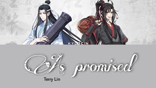 Video thumbnail of "[Legendado/PIN/CHI] Mo Dao Zu Shi | Opening season 3 | Terry Lin (林志炫) - As Promised (如許) OST song"