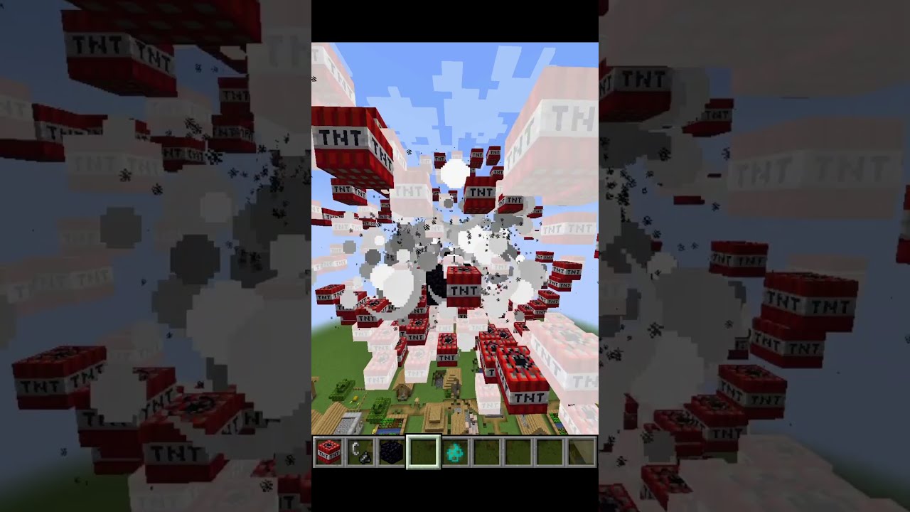 ZOMBIE VS TNT PART 2 Foryou Minecraft Shortfeed Shorts Viral Funnyshorts Funny Live