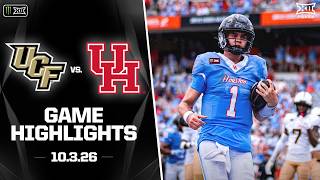 UCF vs. #20 Houston Highlights | 2026 Monster Energy Big 12 Football