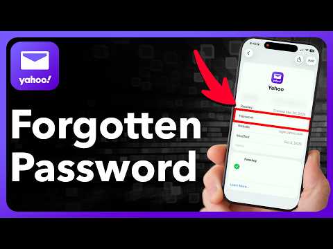How To Check Yahoo Mail Password If You Forgot It
