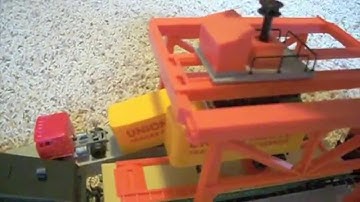 Tyco Item #903 Operating Piggyback Loading/Unloading Depot