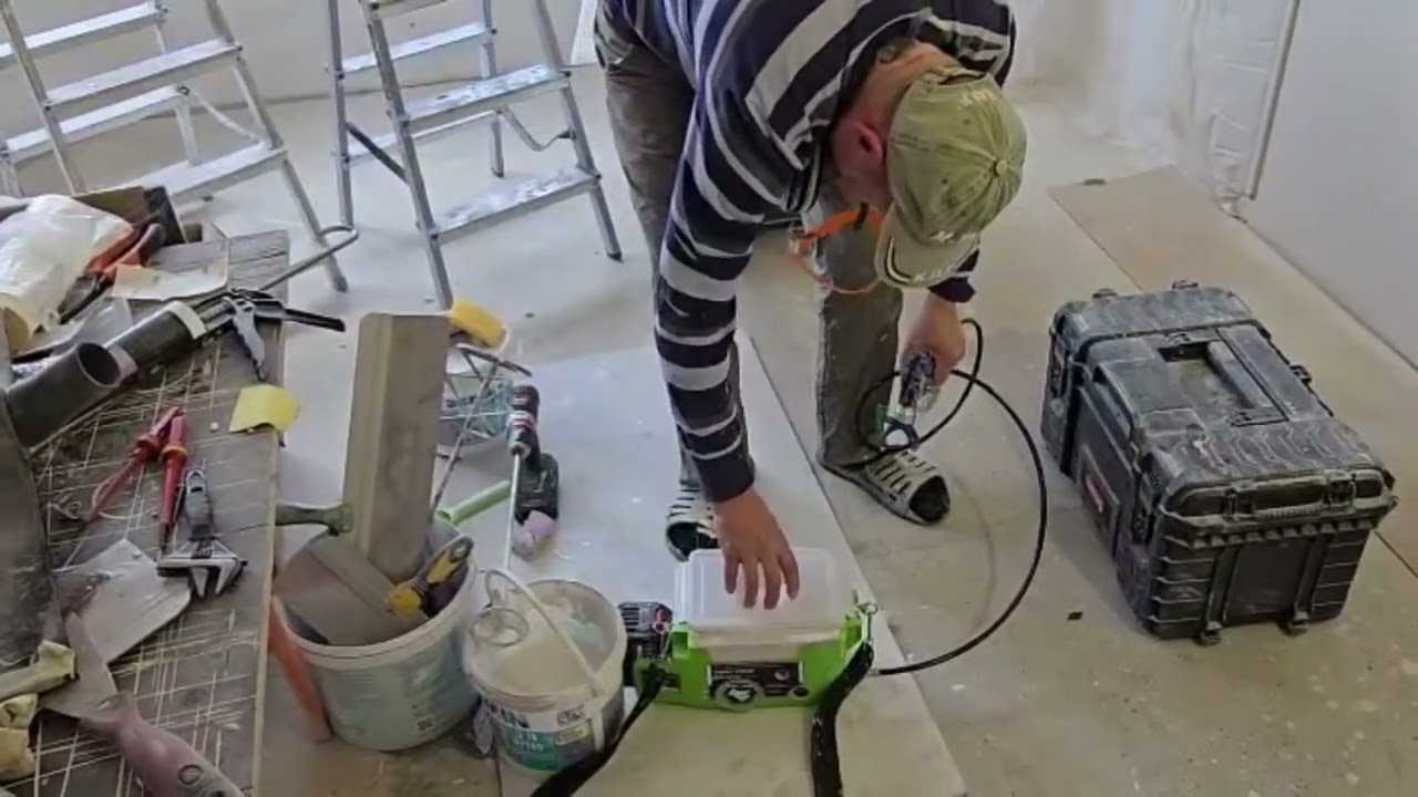 Аккумуляторный краскопульт PAINT.PROF PS-1400 | Видео от покупателя.