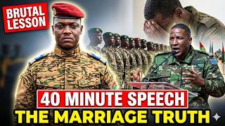 Ibrahim Traore: Botswana Pres Duma Boko's Brutal 40-Minute Mid-Speech Marriage Lesson