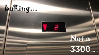 332. Schindler 330Boring Vr Hydraulic Elevator At The 3800 Glenwood Parking Garage - Raleigh, Nc