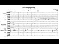 Score james barnes  symphony no 3 the tragic op 89 1997 for concert band