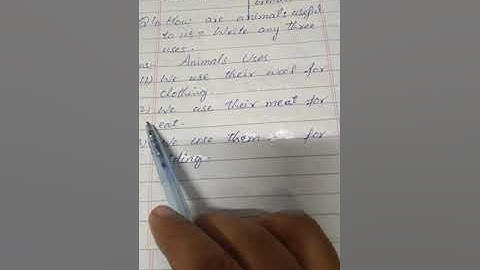 Grade One:Science: Unit 8 Q/ A#4 Lrn/The Message School Sialkot