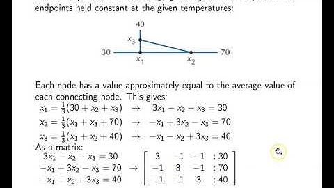 Ch. 1.3 Applications of Linear Systems