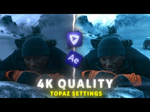 How to Get 4K Quality in Your Edits + Free CC | After Effects + Topaz Tutorial