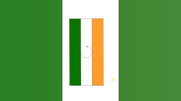 Indian flag creation using python #python #programming #15august #army #flag #shorts #jaishreeram 🏹