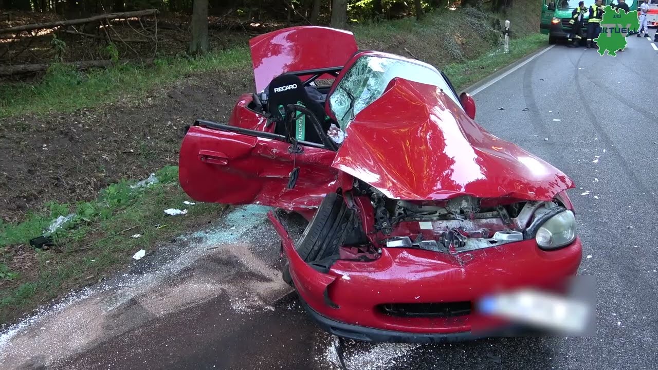 Schwerer Unfall auf der B49 zwischen Montabaur und Neuhäusel