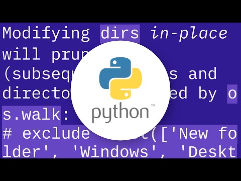 Excluding directories in os.walk