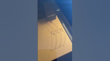 Experimenting with making radius gauges for measuring and drawing various radiuses #tools #laser