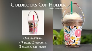 [Starbucks, Bubble Tea, Coffee] Reusable Cup Holder/Sleeve/Cozy with Grab Handle